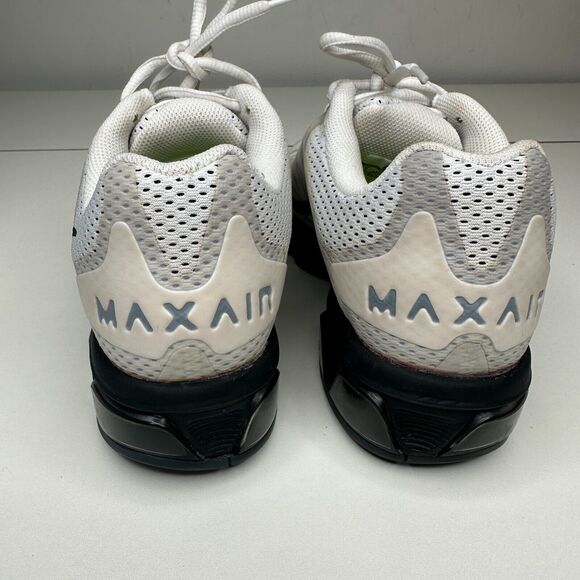 Nike Cream White Black Gray Tailwind 7 Max Air Womens Running Sneakers Size 9 - Picture 8 of 13